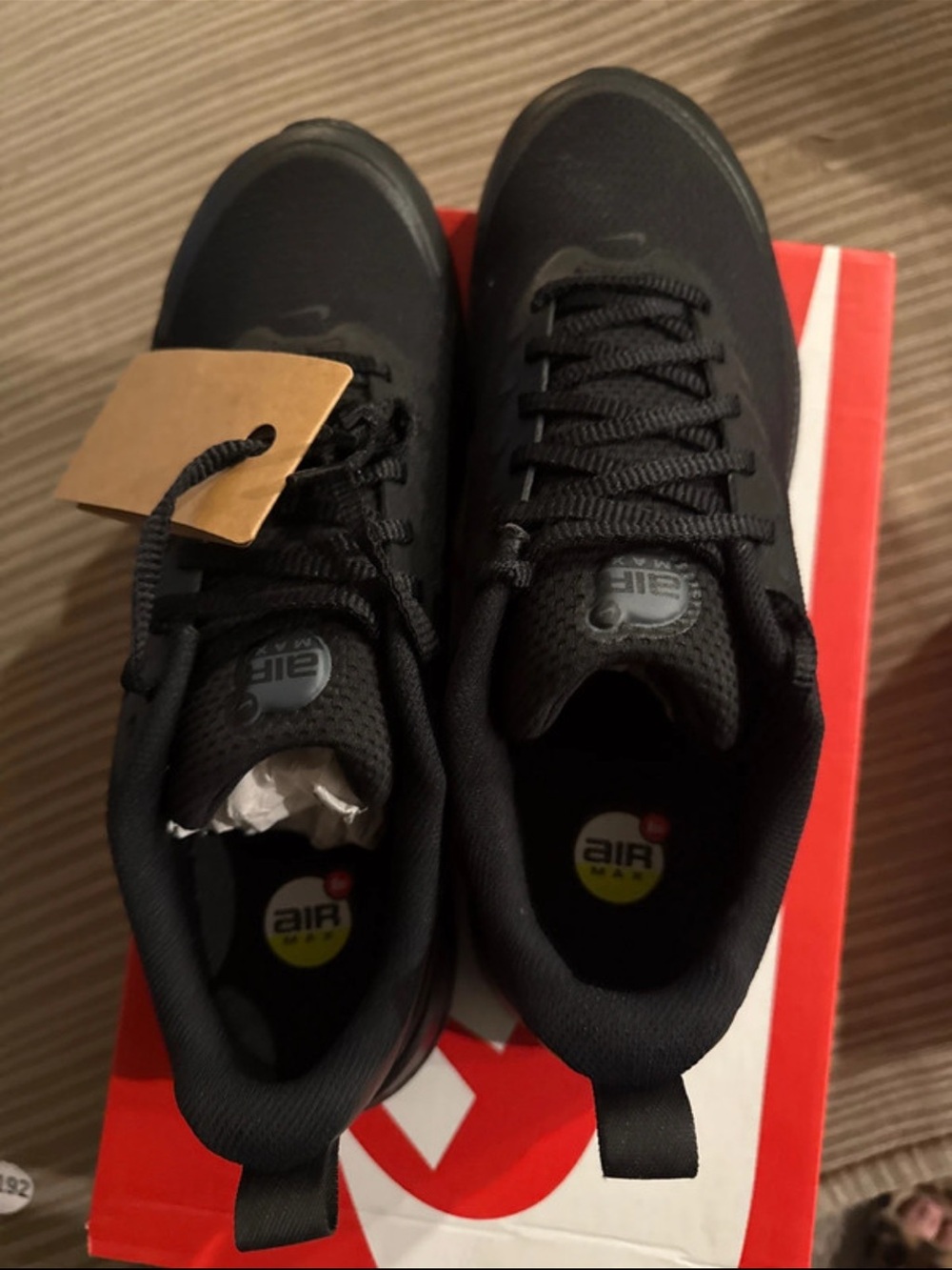 Nike Black Men's Low-Top Air Sneakers